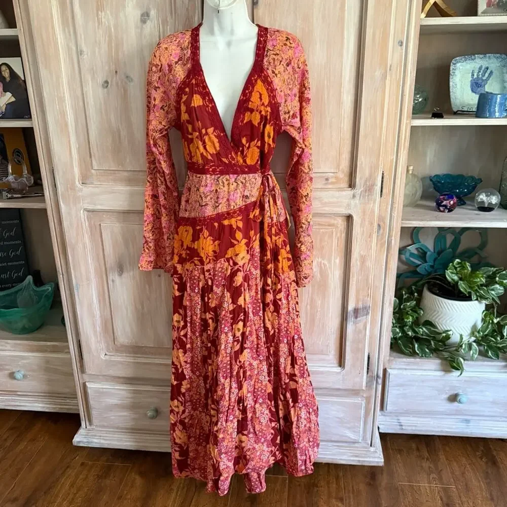 Free People Tilda Wrap Dress Women’s XS